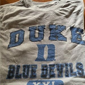 Duke Blue Devils Gray and Blue T-Shirt